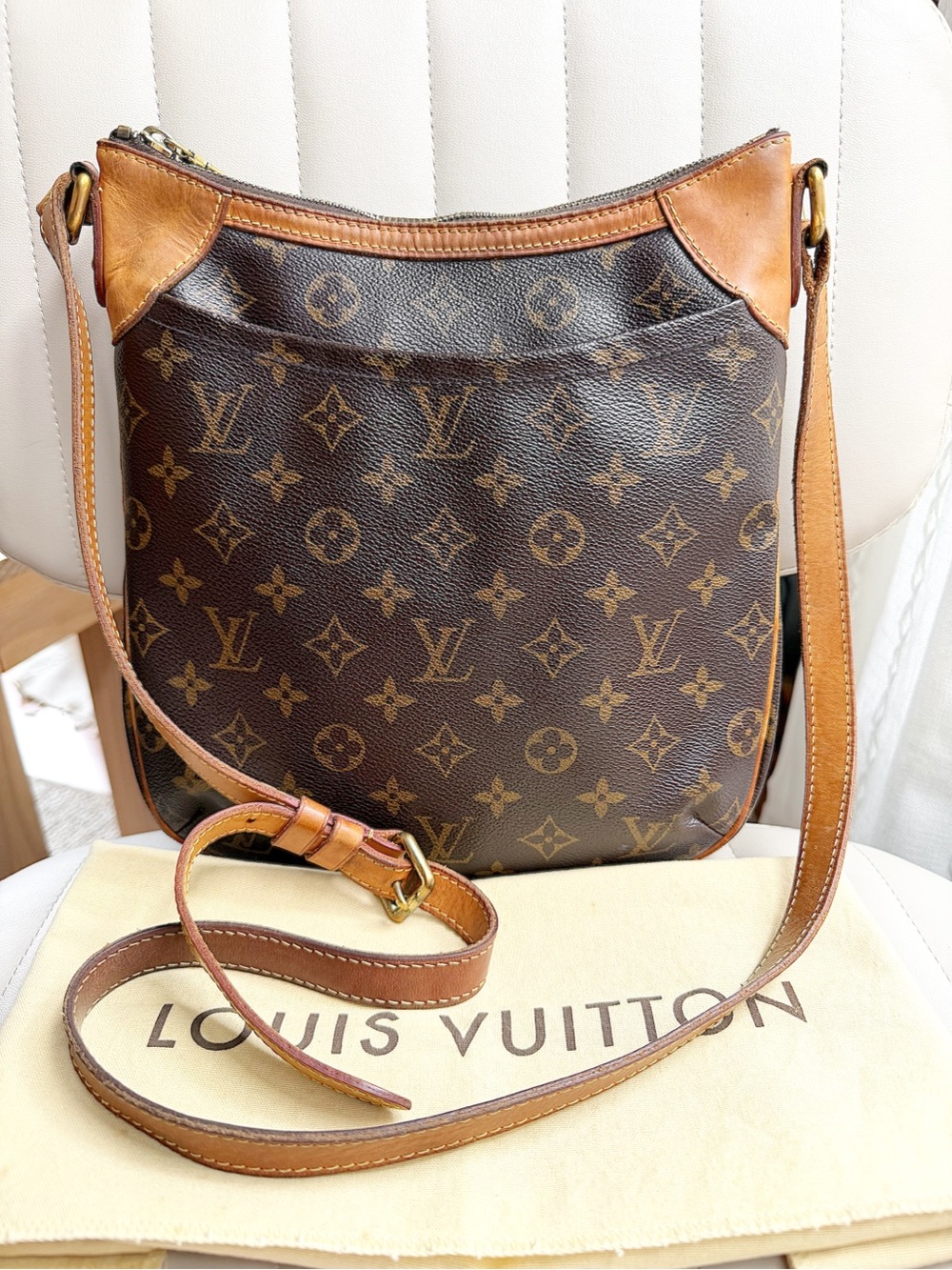 Louis vuitton monogram odeon PM crossbody bag
